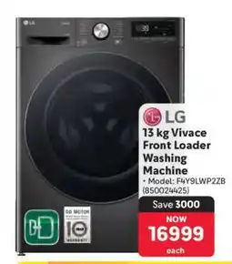 Makro LG 13 kg Vivace Front Loader Washing Machine offer