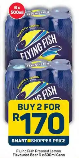 Pick n Pay Flying Fish Pressed Lemon Flavoured Beer Cans offer