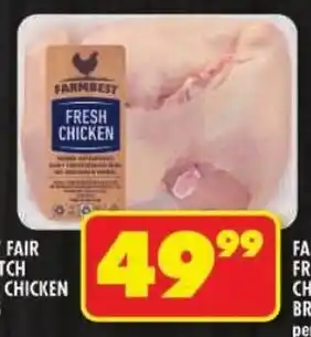 Shoprite Farmbest fresh chicken breasts offer