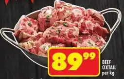 Shoprite Beef oxtail offer
