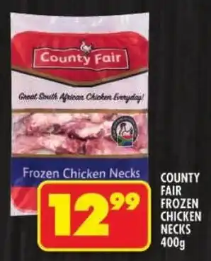 Shoprite County fair frozen chicken necks offer