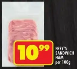 Shoprite Frey's sandwich ham offer