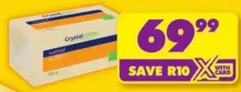 Shoprite Crystal valley salted butter offer