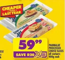 Shoprite Parmalat processed cheese slices offer