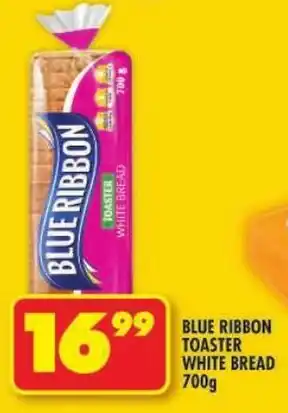 Shoprite Blue ribbon toaster white bread offer