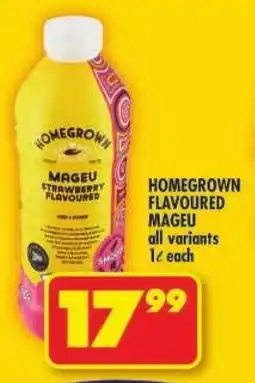 Shoprite Homegrown flavoured mageu offer