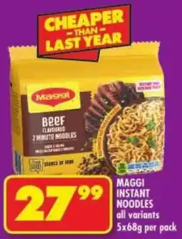 Shoprite Maggi instant noodles offer