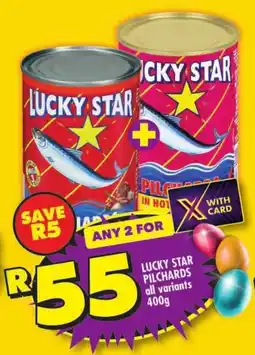 Shoprite Lucky star pilchards offer