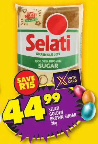 Shoprite Selati golden brown sugar offer