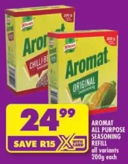 Shoprite Knorr aromat all purpose seasoning refill offer