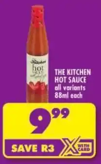Shoprite The kitchen hot sauce offer