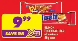 Shoprite Beacon chocolate bar offer