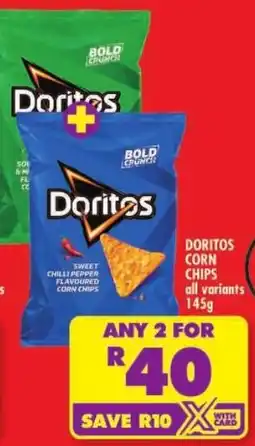 Shoprite Doritos corn chips offer