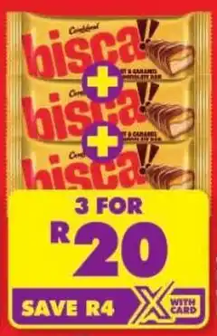 Shoprite Candyland bisca chocolate bar offer