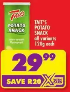 Shoprite Tait's potato snack offer