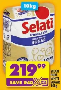 Shoprite Selati pure white sugar offer