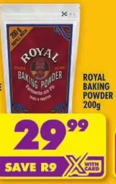 Shoprite Royal baking powder offer