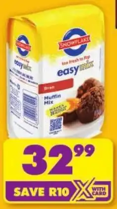 Shoprite Snowflake easy mix offer