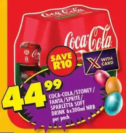 Shoprite Coca-cola/ stoney/ fanta/ sprite/ sparletta soft drink nrb offer