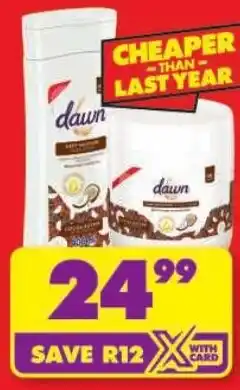 Shoprite Dawn hand & body lotion/ cream offer