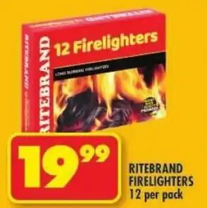 Shoprite Ritebrand Firelighters offer