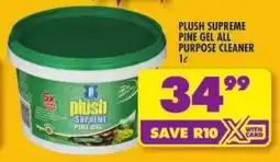 Shoprite Plush supreme pine gel all purpose cleaner offer