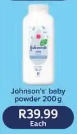Shoprite Johnson's baby powder offer
