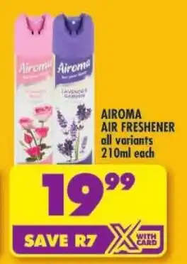 Shoprite Airoma air freshener offer