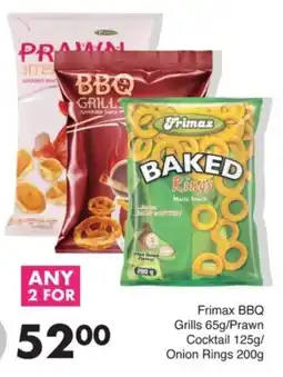 Save Hyper Frimax BBQ Grills/ Prawn Cocktail/ Onion Rings offer