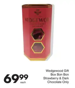 Save Hyper Wedgewood Gift Box Bon Bon Strawberry & Dark Chocolate Only offer