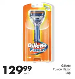 Save Hyper Gillette Fusion Razor 2up offer