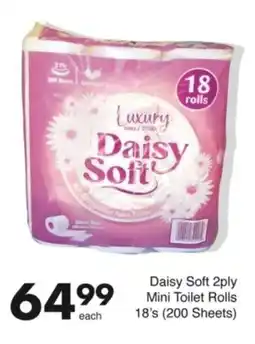 Save Hyper Daisy Soft 2ply Mini Toilet Rolls offer