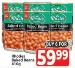 Supa Store Rhodes Baked Beans offer