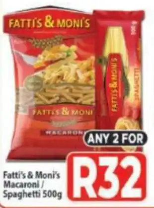Supa Store Fatti's & Moni's Macaroni/ Spaghetti offer
