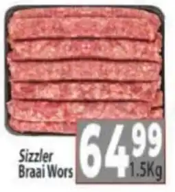 Supa Store Sizzler Braai Wors offer