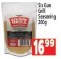 Supa Store Six Gun Grill Seasoning offer
