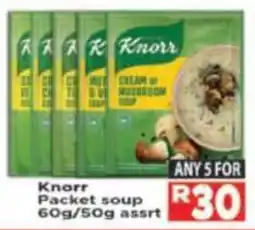 Supa Store Knorr Packet Soup offer
