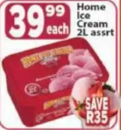 Supa Store Home Ice Cream offer