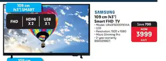 Makro Samsung 109 cm (43) Smart FHD TV offer