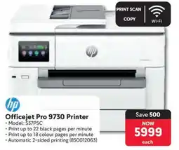 Makro Officejet PRO 9730 Printer offer