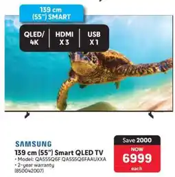 Makro Samsung 139 cm (55) Smart QLED TV offer