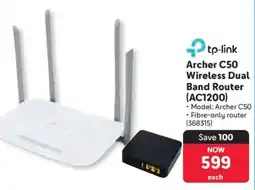 Makro tp-link Archer C50 Wireless Dual Band Router (AC1200) offer