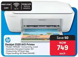 Makro Deskjet 2320 AIO Printer offer