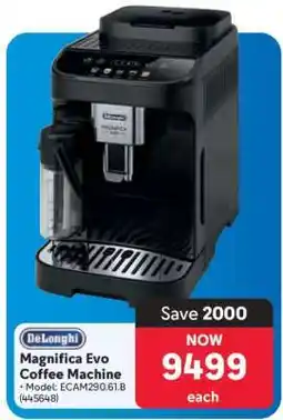 Makro Delonghi Magnifica Evo Coffee Machine offer