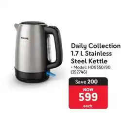 Makro Daily Collection 1.7 L Stainless Steel Kettle offer
