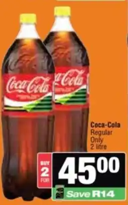 Spar Savemor Coca-Cola Regular Only offer
