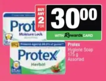 Spar Savemor Protex Hygiene Soap Assorted offer