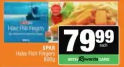 Spar Savemor SPAR Hake Fish Fingers offer