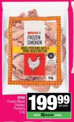 Spar Savemor SPAR Frozen Mixed Chicken Portions offer