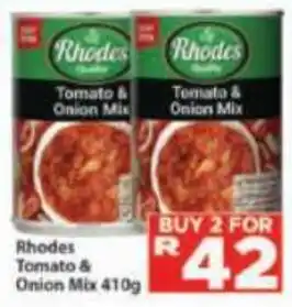 Supa Store Rhodes Tomato & Onion Mix offer